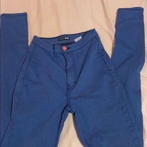 Blue Jeggings